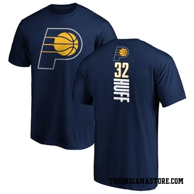 Navy Men's Jay Huff Indiana Pacers Backer T-Shirt