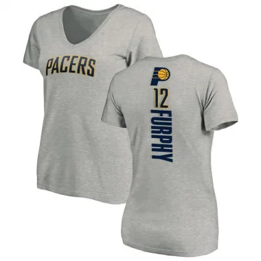 Women's Johnny Furphy Indiana Pacers Ash Backer T-Shirt